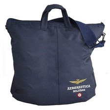 BORSA PORTACASCO CON LOGO E SCRITTA  AERONAUTICA MILITARE