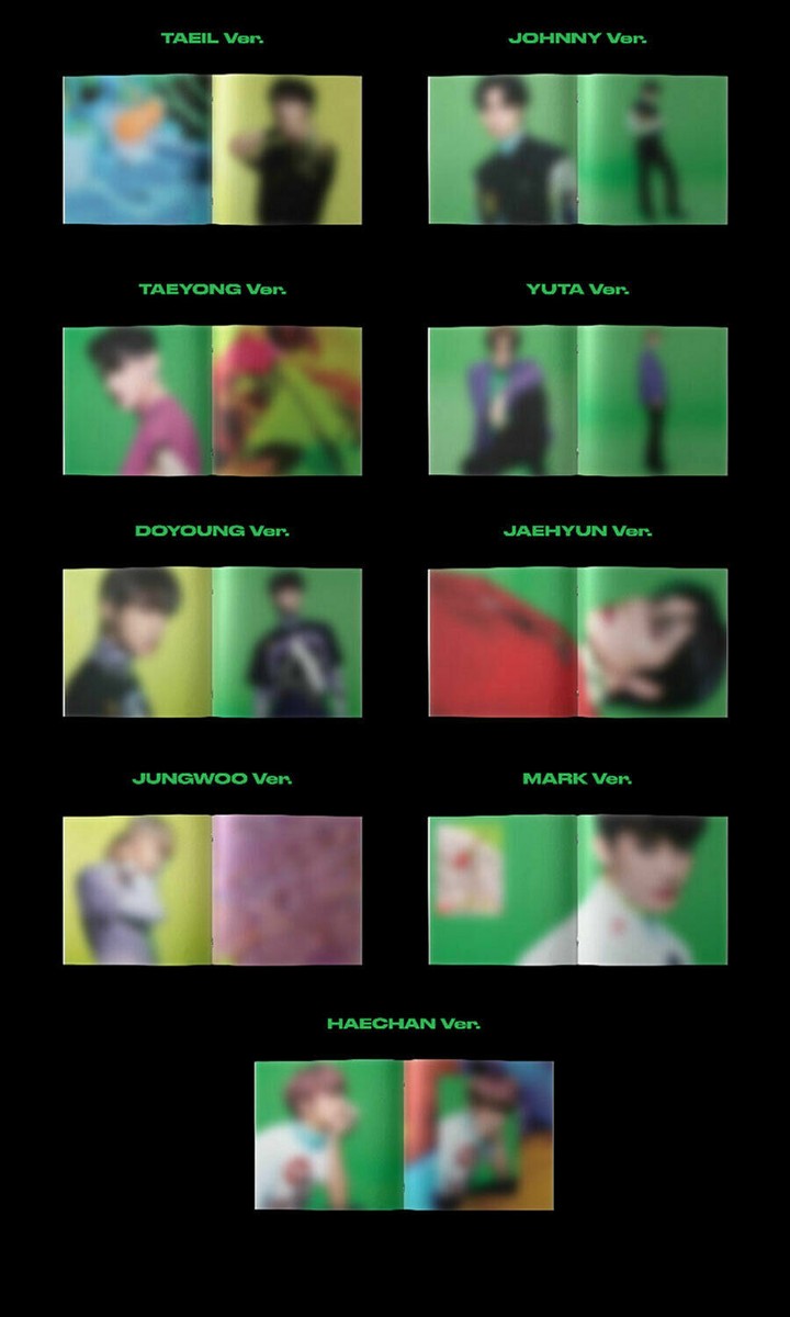 NCT 127 STICKER 3rd Album JEWEL CASE Ver JOHNNY CD+Foto Buch+Lyric