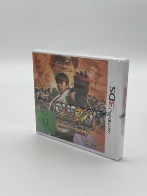 Super Street Fighter Iv-3D Edition Nintendo 3DS Factory Sealed Neu