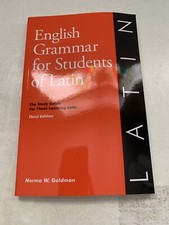 English Grammar Ser.: English Grammar for Students of Latin, 3rd Edition : The S