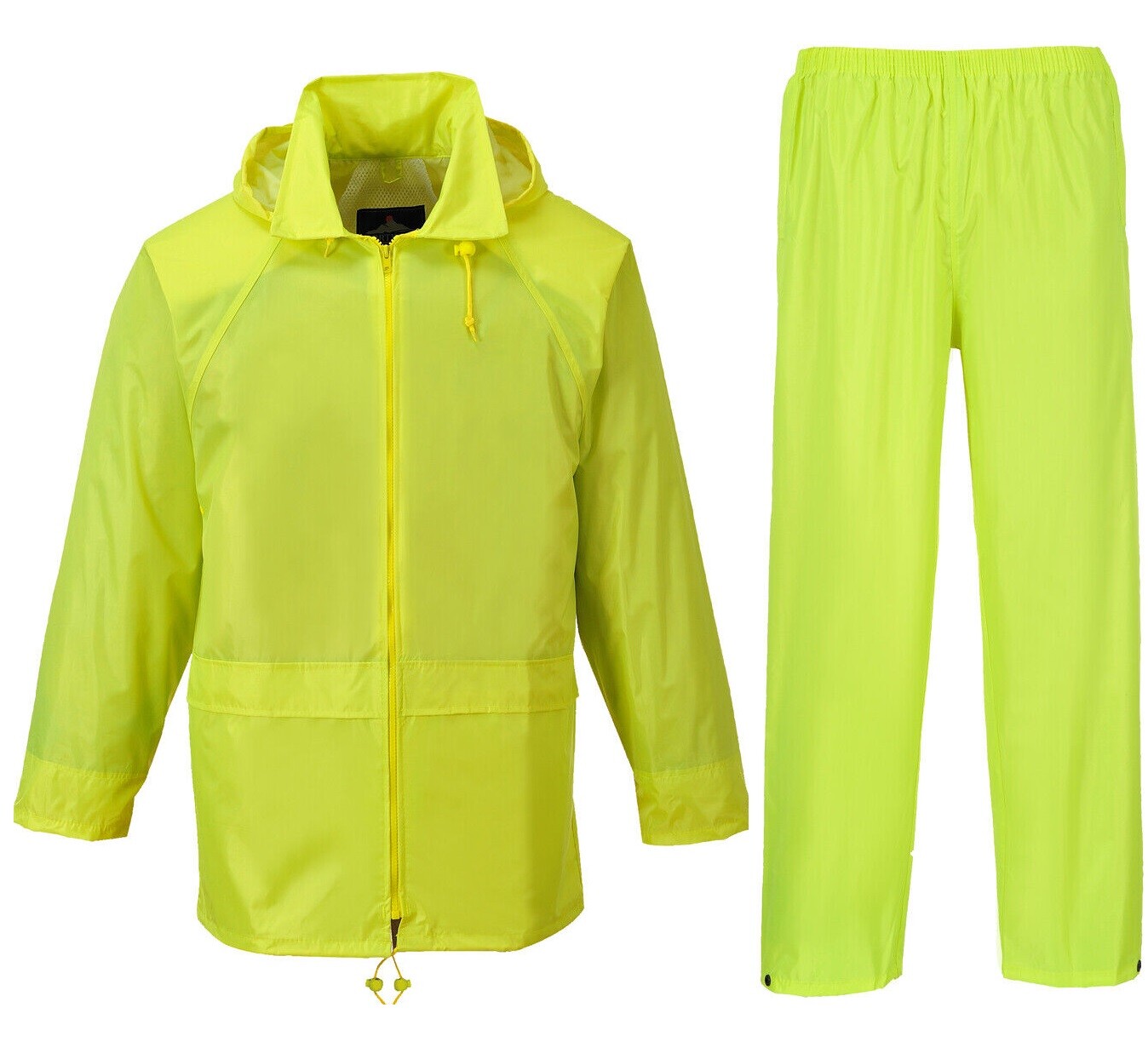 Mens Portwest Waterproof Rainsuit Jacket & Trousers Set Work Coat