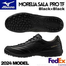 MIZUNO Futsal Shoes MORELIA SALA PRO TF Q1GB241300 Black/Black 2024 NEW!!