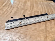 rear sight assembly vitage rifle pistole gunsmith part long