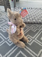 Gund Kangaroo Pockets Plush Joey Mom Baby Australian Animals