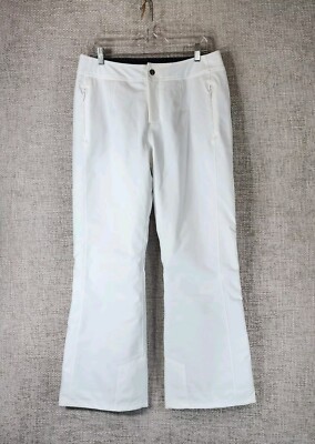 Sunice Katarina Insulated Ski Pants WSDL46 Womens 10 32x30 White 20K NEW