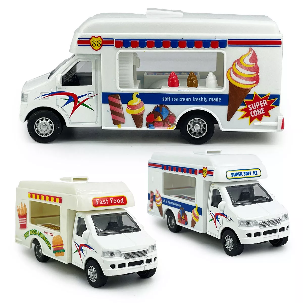 Diecast cars trucks sales and vans