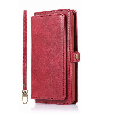Double Flip Multi Slot Wallet Folio Case for iPhone 14 Pro