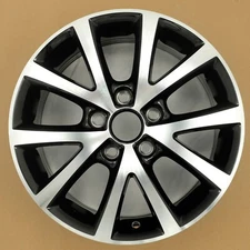 For Volkswagen Jetta OEM Design Wheel 16" 16x6.5 15-18 Machined Black Rim 70008
