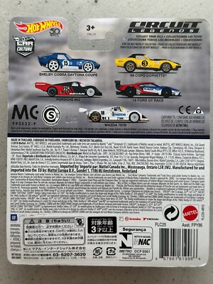 Hot Wheels Car Culture Circuit Legends Mazda 787B Vehicle 2018