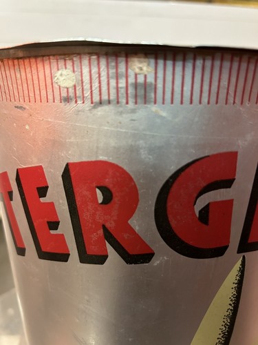 LARGE ADVERTISING JAR 50s COFFEE TERGESTE TRIESTE OLD ADVERTISING JAR - Picture 8 of 14