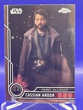 2023 TOPPS CHROME STAR WARS CASSIAN ANDOR BASE CARD 1