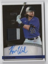 2022 Panini Chronicles Studio Black Material Signatures Gold Ryan Vilade Auto