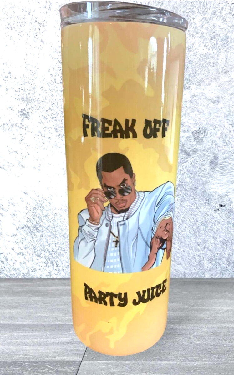 PUFF DADDY P DIDDY FREAK OFF Party Tumbler Travel Mug | eBay