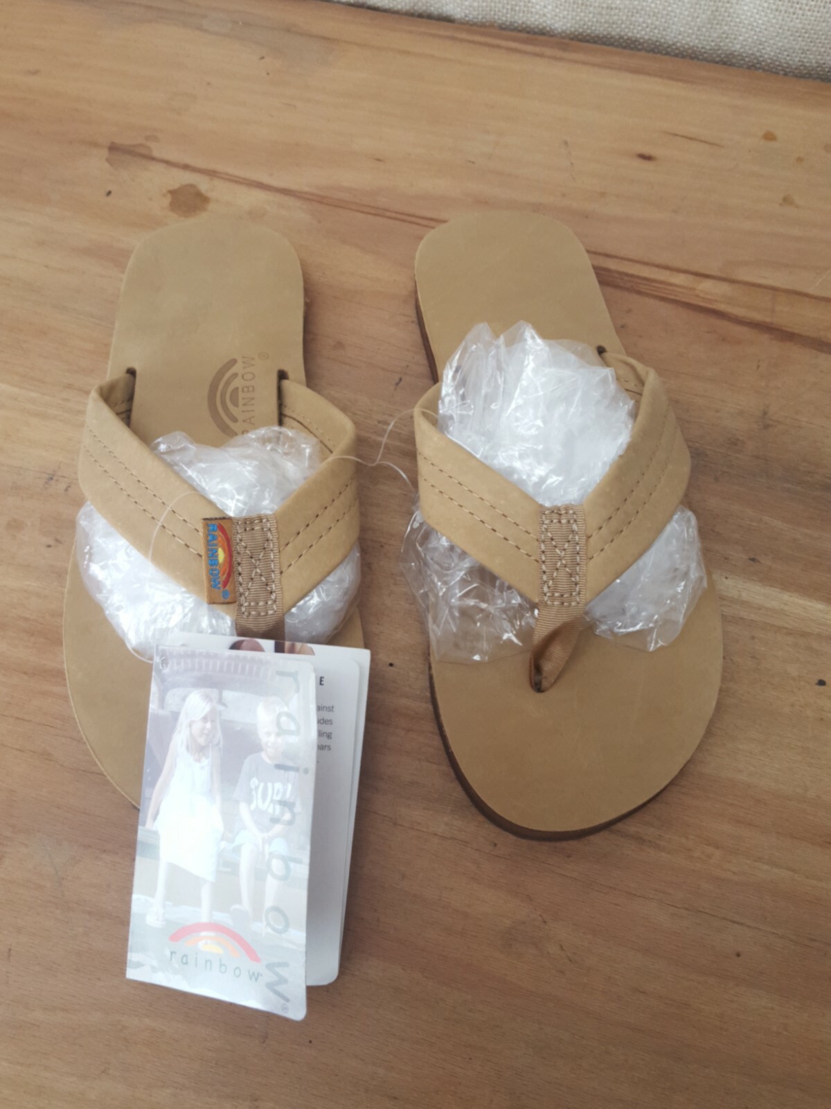 kids rainbow sandals