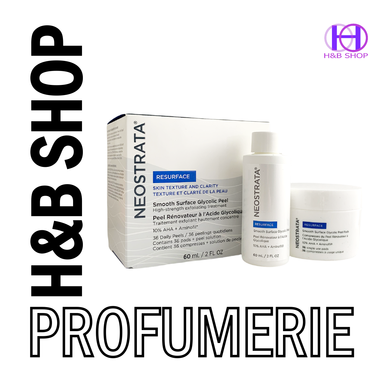 NeoStrata Resurface Smooth Surface Glycolic Peel 36 dischetti 60ml