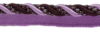 "DÉCopro 7/16\" Mauve Dunkelpflaume Zierlippenband Lavenders [Pro Yard]"