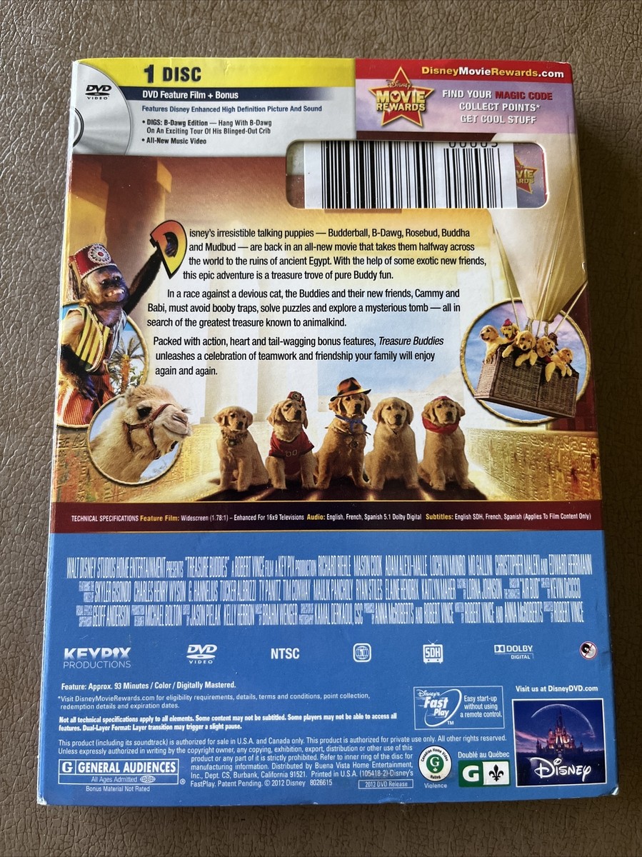 Treasure Buddies DVD, 2012, | eBay