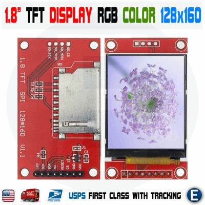 1.8 inch TFT Display module ST7735S 128x160 QVGA Arduino 128*160 lcd 1.8'' RGB