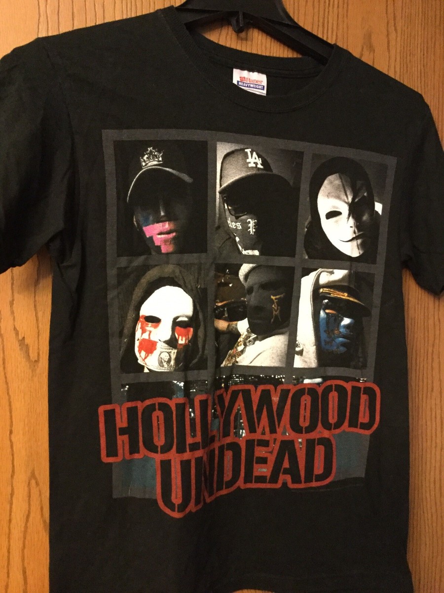 Hollywood Undead Tシャツ 2XL Hanes Hollywood Undead. Black Shirt 