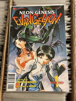 NEON GENESIS EVANGELION BOOK TWO #1 VIZ COMICS 1998 yoshiyuki
