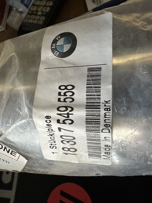 Original BMW E90 E91 Sedan Wagon Chrome Tailpipe 