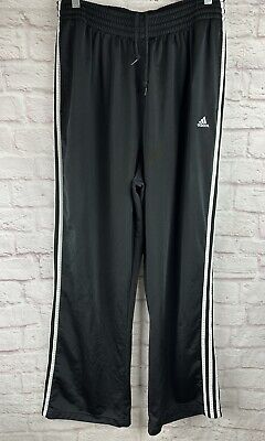 Men's XL Adidas Y2K Track Pants Sweatpants Drawstring Black Men's XL Adidas Y2K Track Pants Sweatpants Drawstring Black