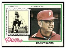 1978 Topps 631 Danny Ozark Philadelphia Phillies