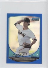 2013 Bowman Chrome Minis Blue Refractor 8/99 Drew Steckenrider #135 8a7