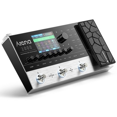 Donner Arena2000 Multieffektgerät für E-Gitarre 278 FX Looper Drum Machine