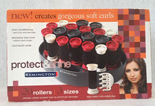 Remington KF-20i Ionic Hot Velvet 3 Sizes Rollers Curlers Comfort Clips New