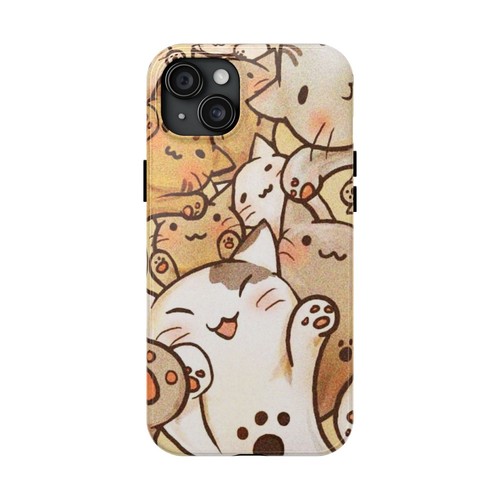 Cute Cat Phone Case, Durable Tough Cover - 第 23/108 張圖片