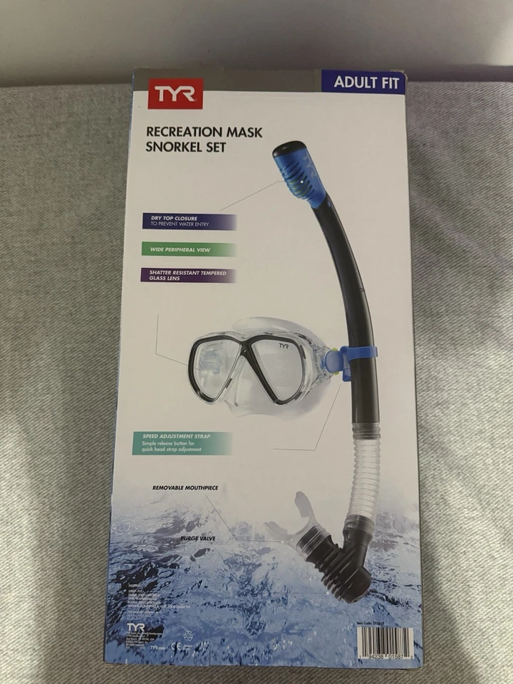 Маска для отдыха и сноркелинга TYR подходит для взрослых - Изображение 2 из 2