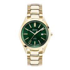 Image of Accurist Everyday Solar Powered Green Watch Dial Model 74018