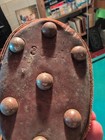 Early Vintage  Stovepipe Style Canvas & Leather Golf Bag, 2 Pockets — photo 8