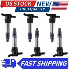 Readair Set of 6 Brand New Ignition Coils for Volvo S60 S80 XC60 S80 Land Rover