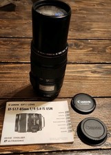    Canon EF 75-300mm f/4-5.6 IS USM Ultrasonic 58mm 1.5m/4.9ft Auto Zoom Lens