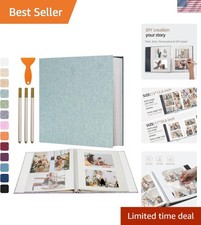 Photo Album Self Adhesive 4x6 5x7 3x5 8x10 Scrapbook Album DIY Scrap Book wit...
