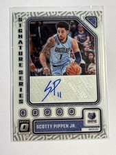 2023-24 Panini Donruss Optic - Signature Series Scotty Pippen Jr. #SS-SPJ