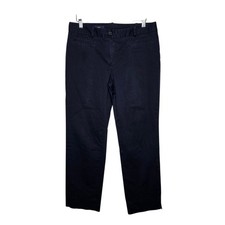 Brooks Brothers Womens "Natalie Fit" Navy Blue Chino Pants Size 6
