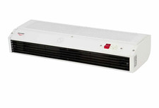 Levante White Over-Door Air Curtain Heater Unit with Control Switches