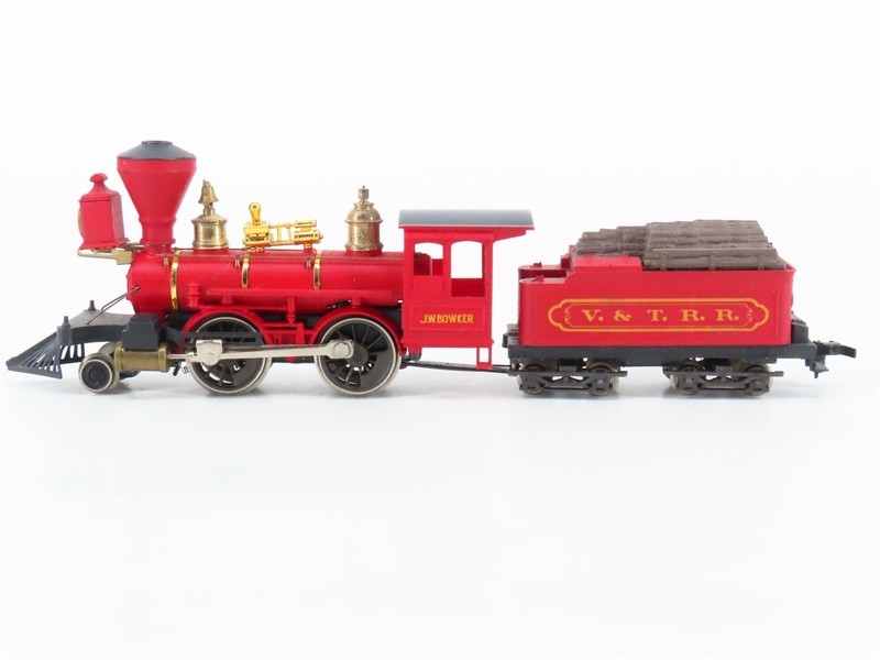 HO Scale Pocher V&T Virginia & Truckee 2-4-0 Steam Locomotive "J.W.Bowker"