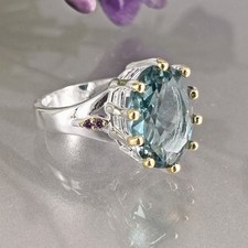 Gold  Silver Two-Tone Crown Ring for Women Royal Princess Fashion Statement Jew