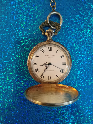 Andre Rivalle 17 Jewels Pocket Watch Swiss Made Working W