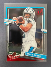 Bryce Young 2023 Panini Donruss Clearly #13 The Rookies RC /100