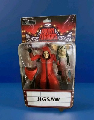 NECA Toony Terrors JIGSAW Red Robe ~ John Kramer Saw Killer Figure ~ NEW