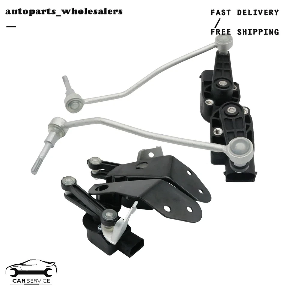 4PCS High-Quality Front & Rear Height Level Sensors For 04-2010 Audi A8 Quattro - Image 2 of 4