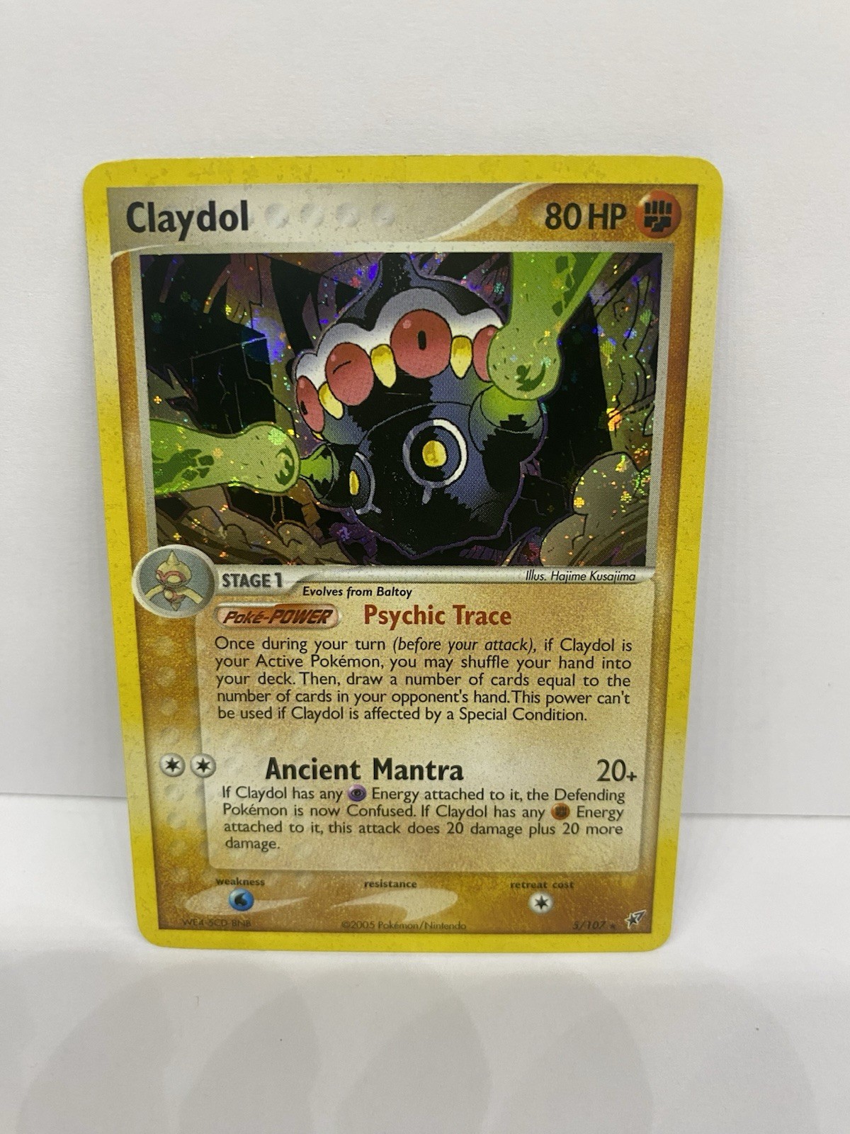 Claydol - Ex Deoxys 5/107 - Holo Pokemon Card NM