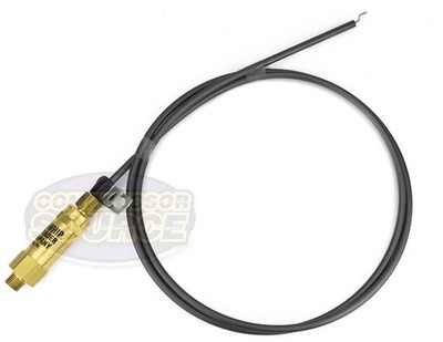 Gas Air Compressor Throttle Control Cable 48'' Bullwhip Bull Whip USA Made Brass