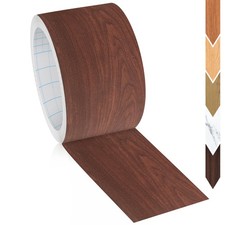Wood Tape, 2.4 inch X 15ft Adhesive Cherry Wood Grain Repair Tape Cherry Repa...