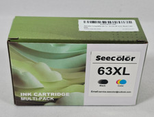 For HP 63XL 2x Ink Cartridge Black Multicolor Envy 4520 4512 4510 Officejet 3830